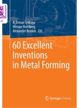 海外直订60 Excellent Inventions in Metal Forming 60项金属成型方面的杰出发明