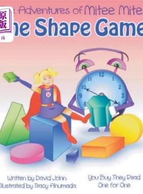 海外直订The Adventures of Mitee Mite: The Shape Game 螨虫历险记：形状游戏