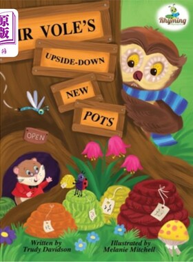 海外直订Mr Vole's Upside Down New Pots 沃尔先生的颠倒的新锅