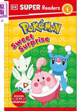 DK超阅小读者1级 宝可梦的甜蜜惊喜 DK Super Readers Level 1 Pokémon Sweet Surprise 英文原版 儿童分级阅读【中商原版】