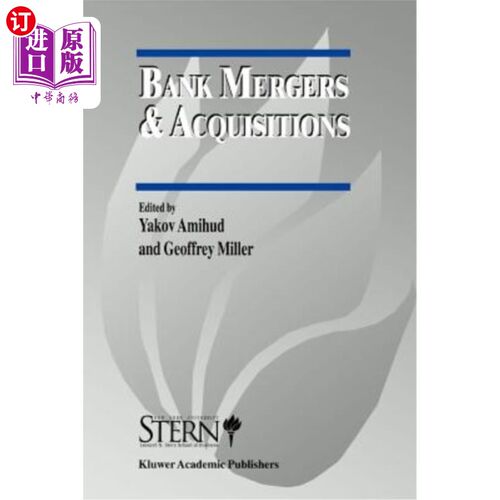 海外直订Bank Mergers & Acquisitions 银行并购