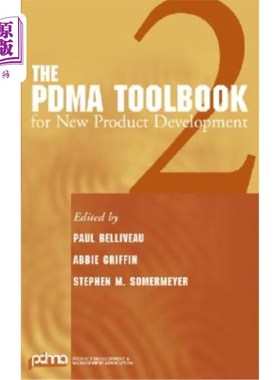 海外直订The PDMA Toolbook 2 for New Product Development 新产品开发的PDMA工具手册2
