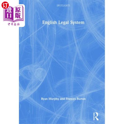 海外直订English Legal System 英国法律制度
