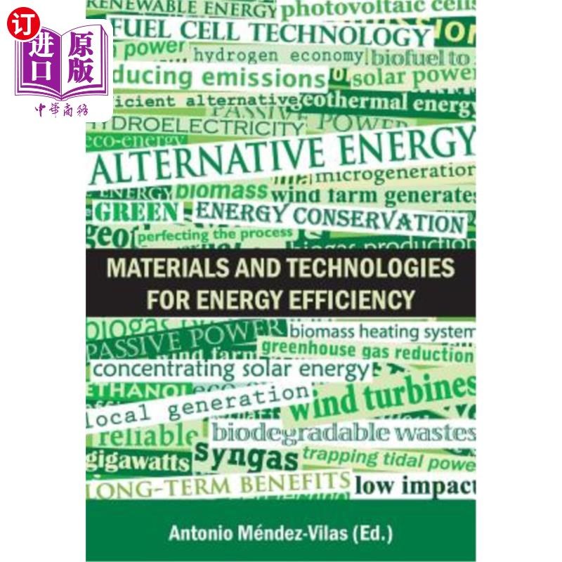 海外直订Materials and Technologies for Energy Efficiency 节能材料与技术