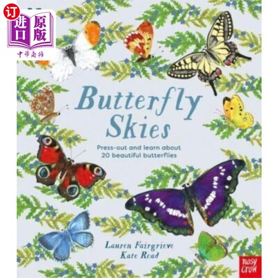 海外直订National Trust: Butterfly Skies 国家信托:蝴蝶的天空