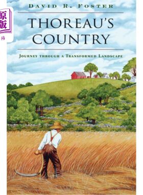 海外直订Thoreau's Country: Journey Through a Transformed Landscape 梭罗的国度:经过改变的风景之旅