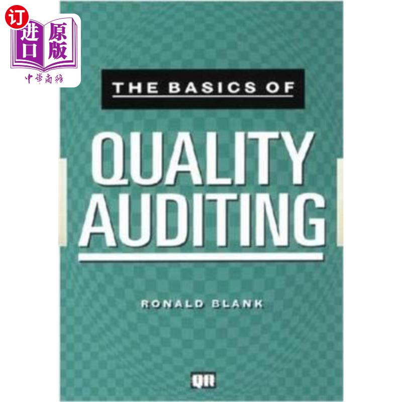 海外直订The Basics of Quality Auditing 质量审计的基础