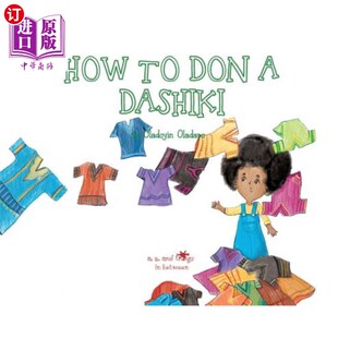 Things 以及介于两者之间 海外直订A Between and Don How 事情：如何穿大石鞋 Dashiki