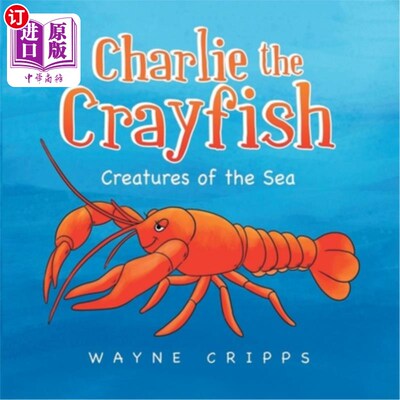 海外直订Charlie the Crayfish 小龙虾查理