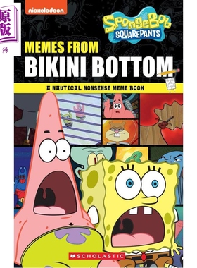预售 海绵宝宝 比奇堡表情包 Memes from Bikini Bottom SpongeBob Squarepants A Nautical Nonsense Meme Book 英文原版【中商原