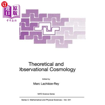 海外直订Theoretical and Observational Cosmology 理论和观测宇宙学