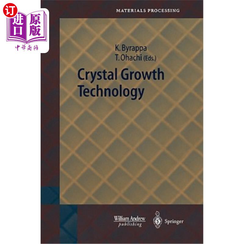 海外直订Crystal Growth Technology 晶体生长技术图片