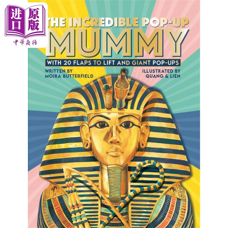 the incredible pop-up mummy 不可思议的木乃伊(立体弹出书) 英文