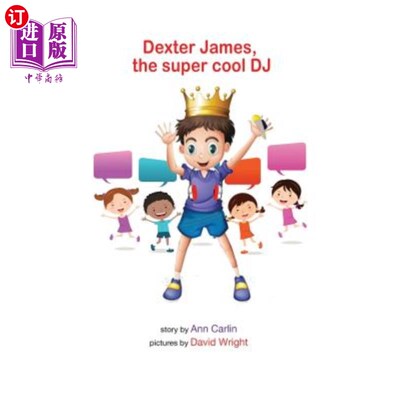海外直订Dexter James the supercool DJ 德克斯特·詹姆斯超级酷DJ