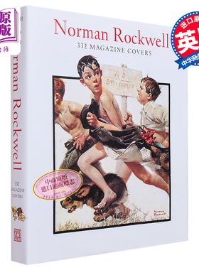 预售 Norman Rockwell: 332 Magazine Covers 进口艺术 诺曼洛克威尔：332 期杂志封面【中商原版】