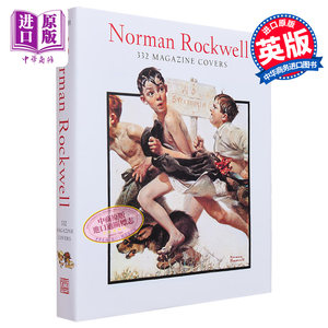 现货 Norman Rockwell: 332 Magazine Covers进口艺术诺曼洛克威尔：332期杂志封面【中商原版】