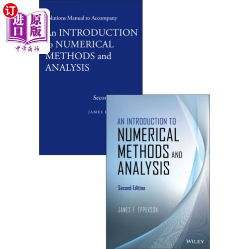 海外直订Introduction to Numerical Methods and Analysis Set 数值方法和分析集简介