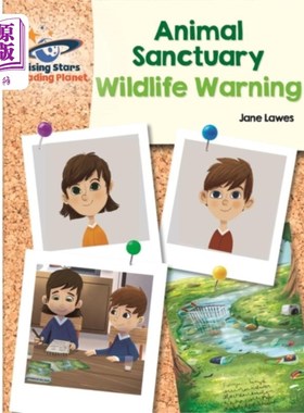 海外直订Reading Planet - Animal Sanctuary: Wildlife Warn... 阅读星球-动物保护区:野生动物警告-白色:银河系