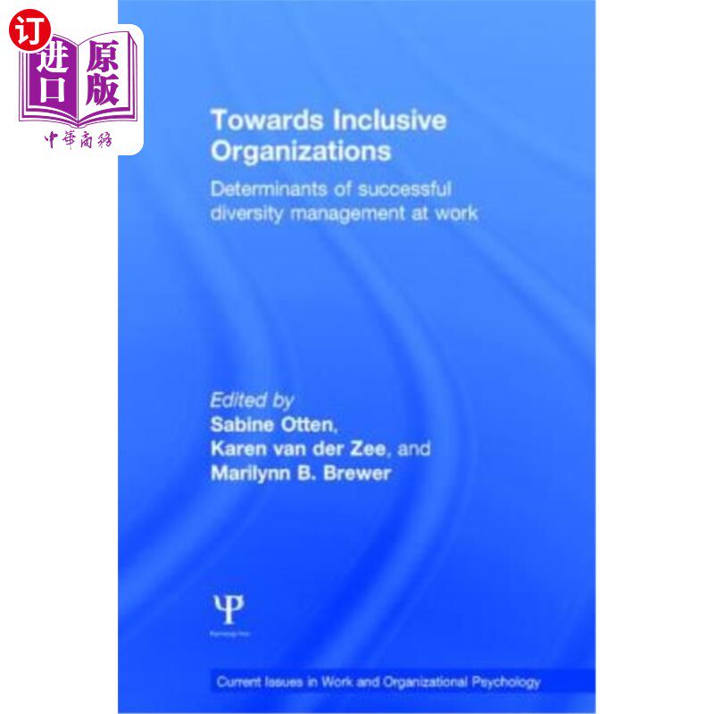 海外直订Towards Inclusive Organizations: Determinants of Successful Diversity Management 走向包容性组织：工作中成功