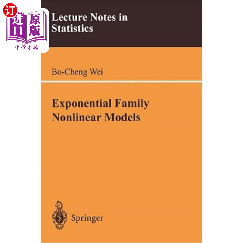 海外直订Exponential Family Nonlinear Models 指数族非线性模型