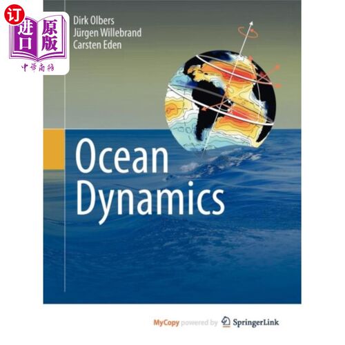 海外直订古英语 Ocean Dynamics 海洋动力学