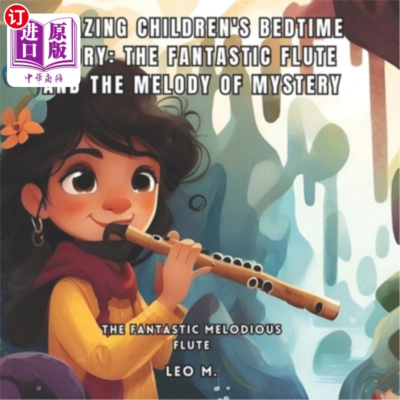 海外直订Amazing Children's Bedtime Story: The Fantastic Flute and the Melody of Mystery: 神奇的儿童睡前故事：神奇的