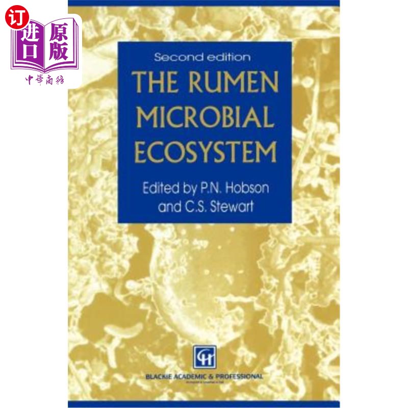 海外直订The Rumen Microbial Ecosystem 瘤胃微生物生态系统