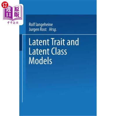海外直订Latent Trait and Latent Class Models 潜在特征和潜在类别模型