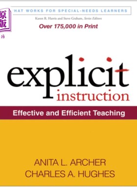 海外直订Explicit Instruction: Effective and Efficient Teaching 显性教学：高效教学