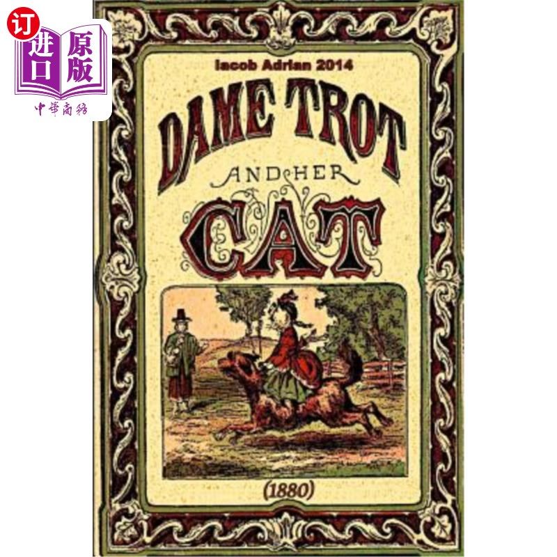 海外直订Dame trot and her cat (1880) 特洛特夫人和她的猫(1880年)