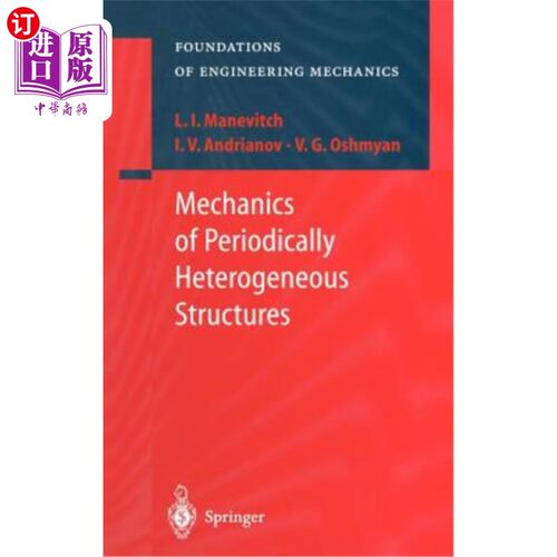 海外直订Mechanics of Periodically Heterogeneous Structures 周期性非均质结构力学