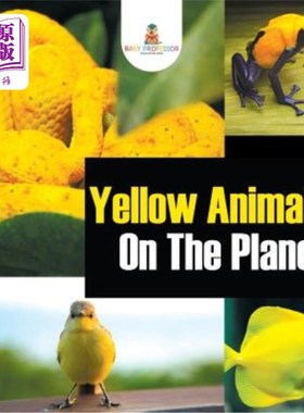 海外直订Yellow Animals on the Planet 地球上的黄色动物