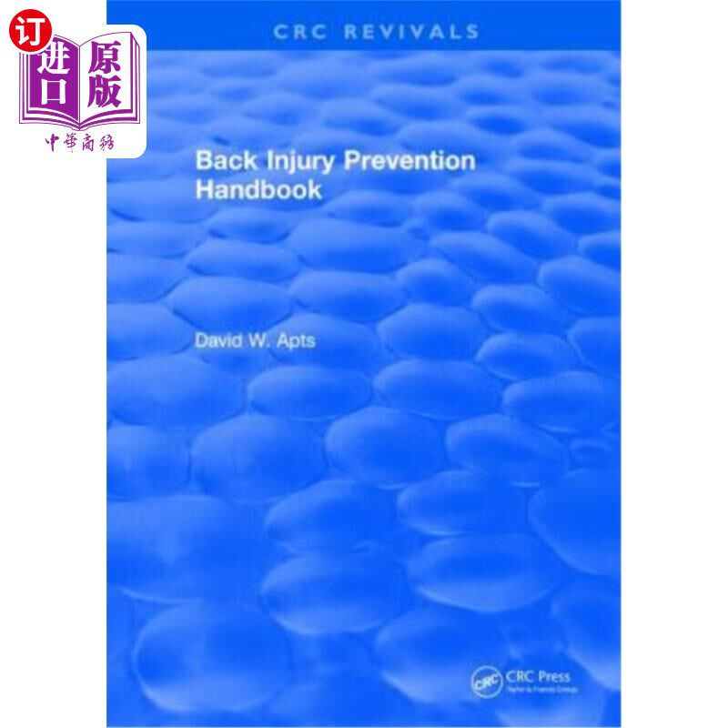 海外直订医药图书Back Injury Prevention Handbook 背部受伤预防手册