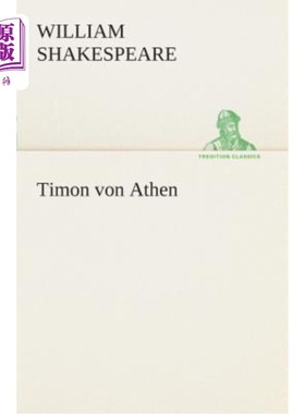 海外直订德语 Timon von Athen 蒂蒙·冯·雅典