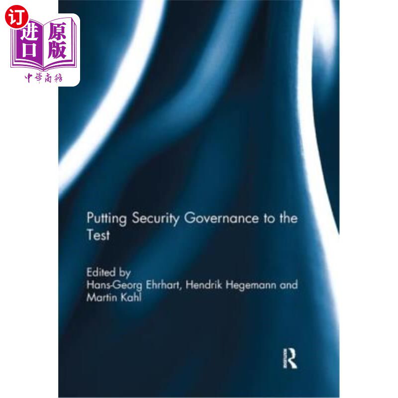 海外直订Putting Security Governance to the Test 测试安全治理