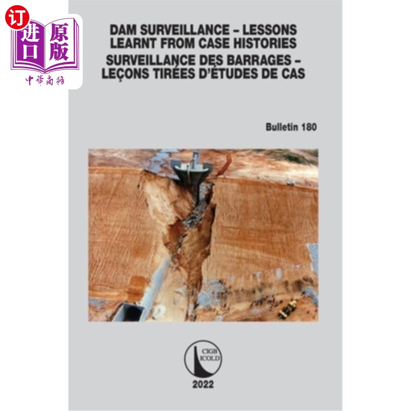 海外直订Dam Surveillance - Lessons Learnt From Case Histories / Surveillance des Barrage 大坝监测-从历史案例中吸取 书籍/杂志/报纸 科学技术类原版书 原图主图