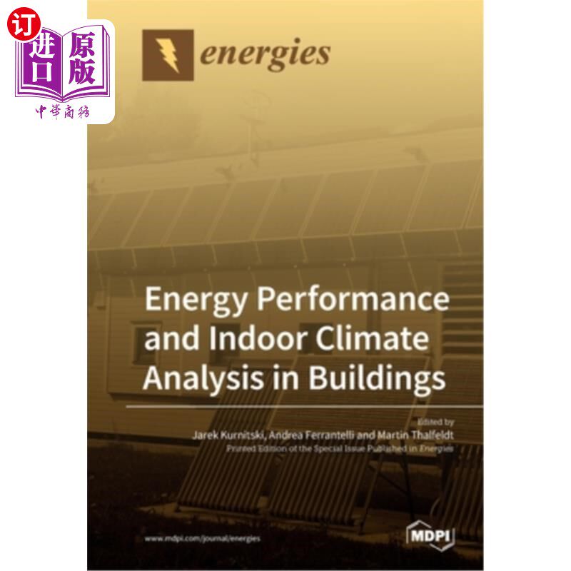 海外直订Energy Performance and Indoor Climate Analysis in Buildings 建筑能源性能与室内气候分析