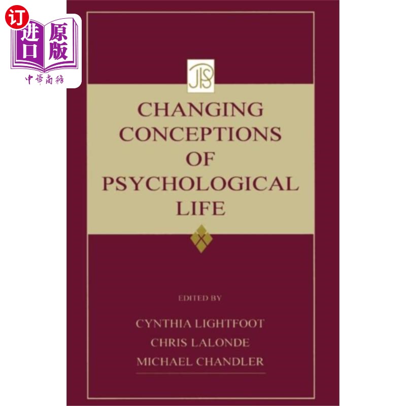 海外直订Changing Conceptions of Psychological Life 心理生活观念的变化