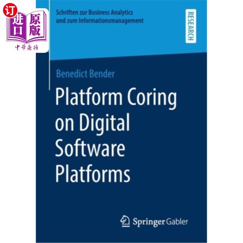 海外直订Platform Coring on Digital Software Platforms 数字软件平台上的平台核心