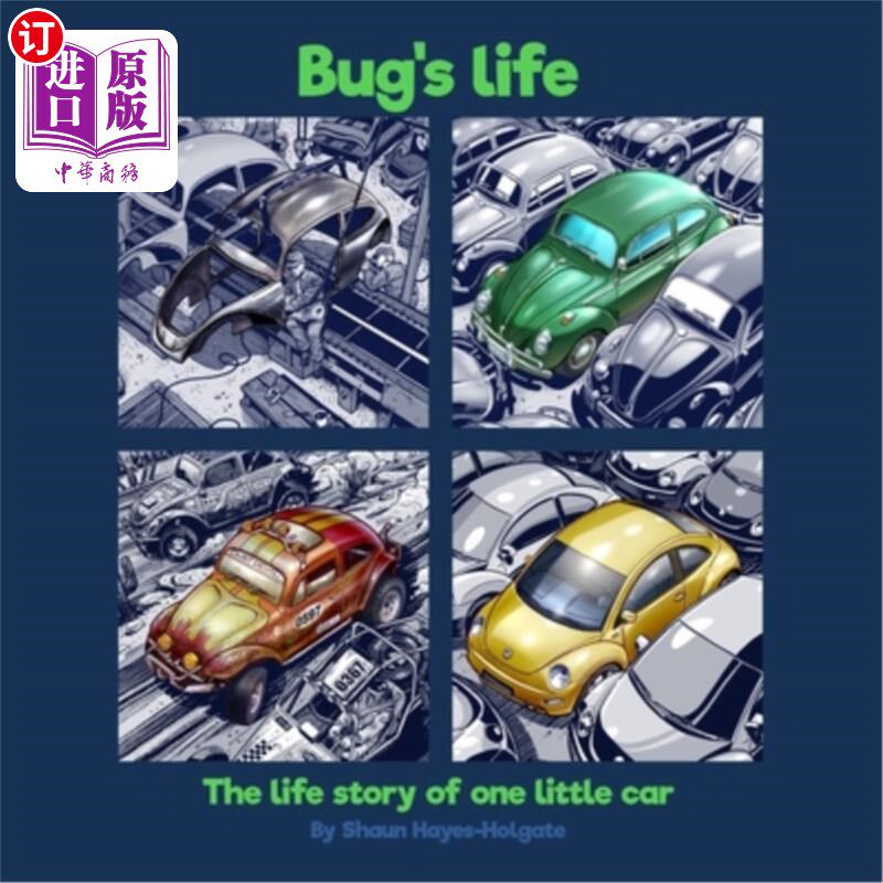 海外直订Bug's Life: The life story of one little car 《虫虫传奇》:一辆小车的故事