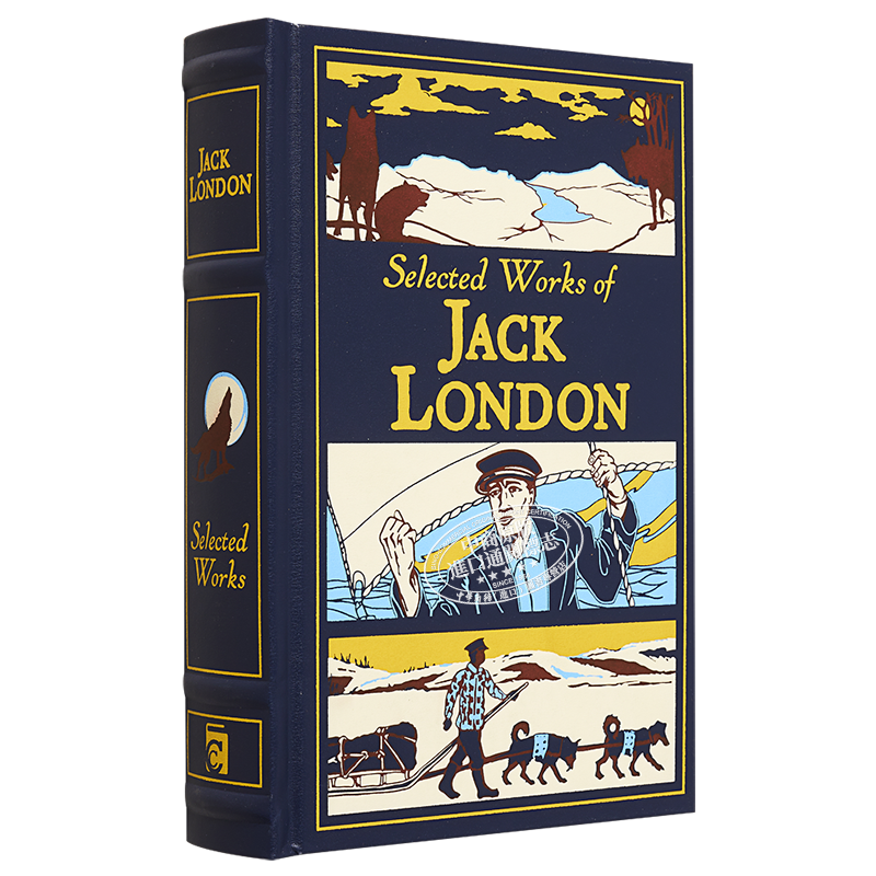 预售 杰克伦敦选集 精装皮革版 Selected Works of Jack London 英文原版 Jack London【中商原版】