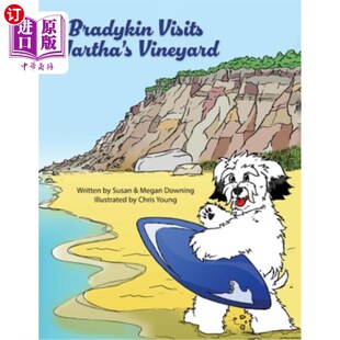海外直订Bradykin Visits Martha's Vineyard 布拉迪金访问玛莎葡萄园岛