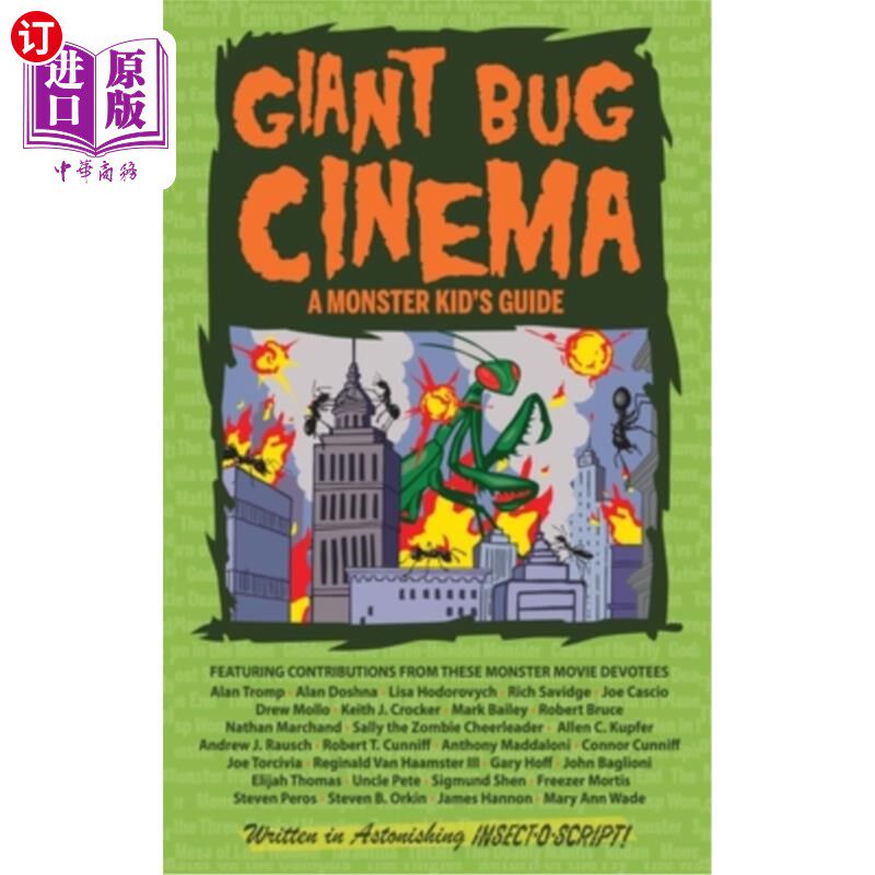 海外直订Giant Bug Cinema - A Monster Kid's Guide (hardback) 巨虫电影院-怪兽小孩指南(精装本)