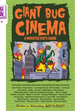 海外直订Giant Bug Cinema - A Monster Kid's Guide (hardback) 巨虫电影院-怪兽小孩指南(精装本)