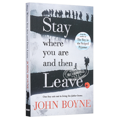 【中商原版】Stay Where You Are And Then Leave英文原版john boyne