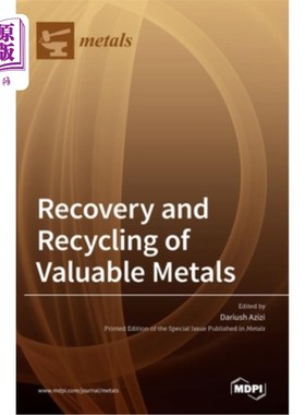 海外直订Recovery and Recycling of Valuable Metals 有价金属回收与循环利用“，