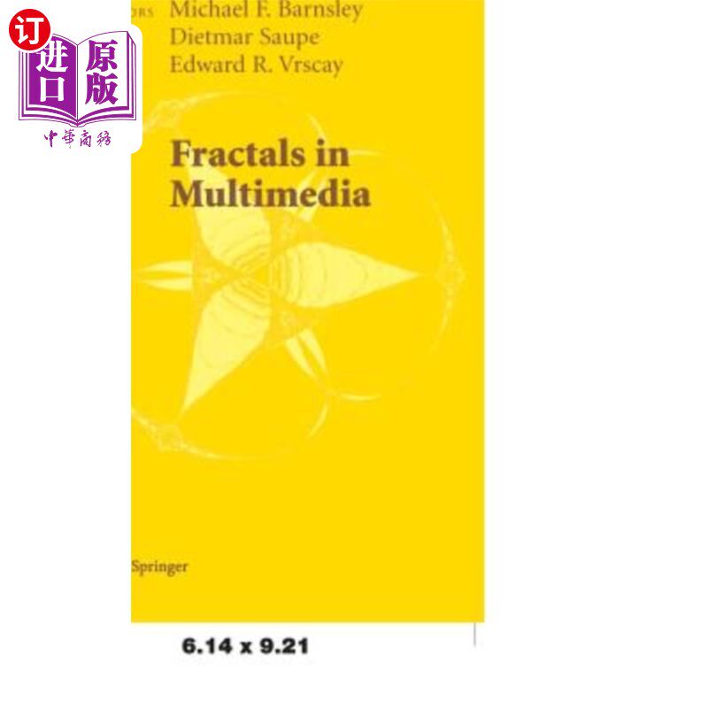 海外直订Fractals in Multimedia 多媒体中的分形