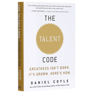 【中商原版】一万小时天才理论(精装)英文原版 The Talent Code: Greatness Isnt Born 自我提升 创造力