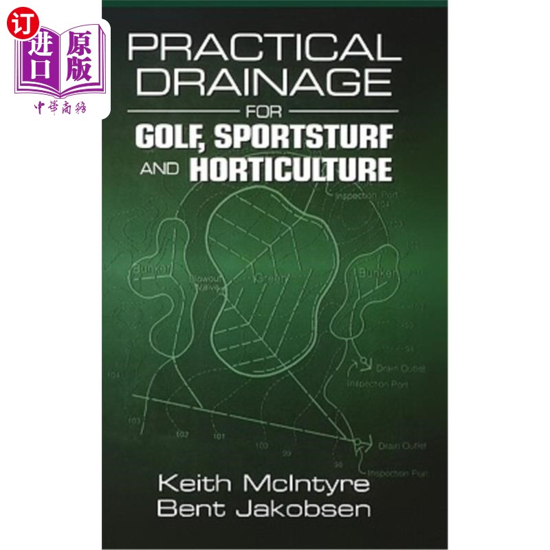 海外直订Practical Drainage for Golf, Sportsturf and Horticulture 高尔夫、运动草坪和园艺的实用排水系统 - 实物图