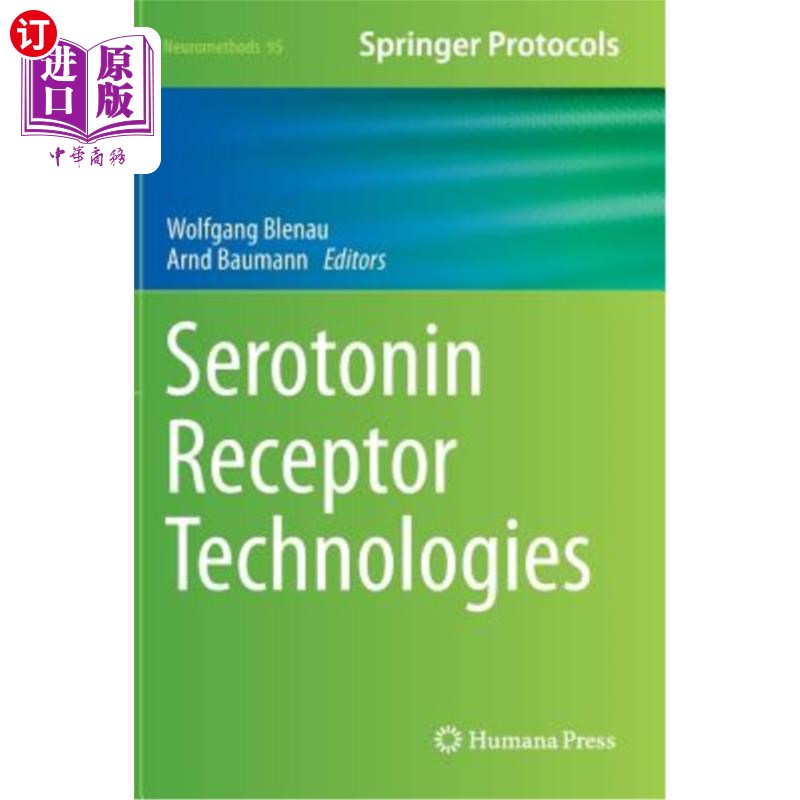 海外直订医药图书Serotonin Receptor Technologies 5 -羟色胺受体技术